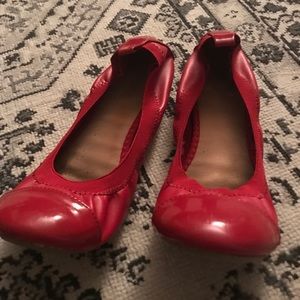 Women Old Navy Red Flats